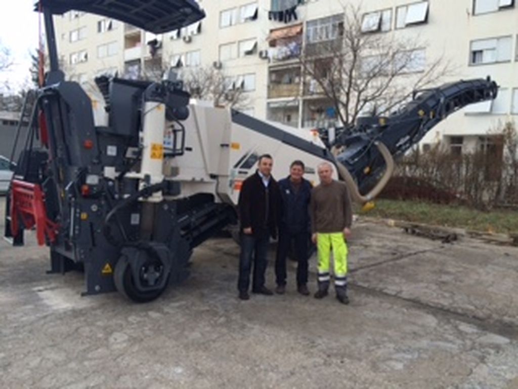 NOVA WIRTGEN W 100 Fi GLODALICA U HRVATSKOJ