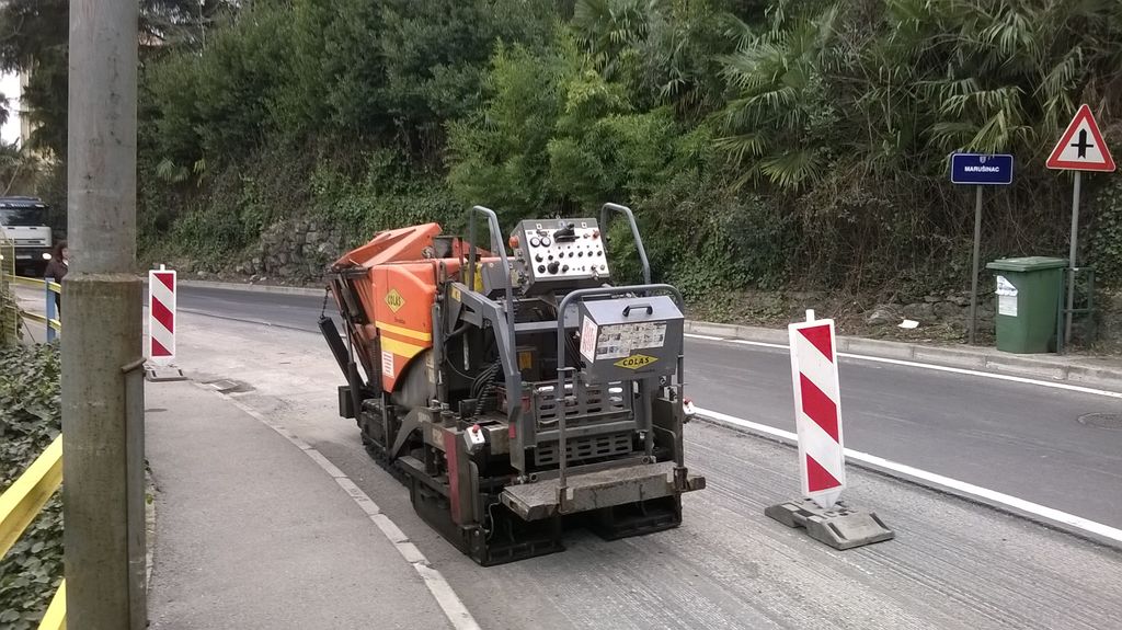 VÖGELE SUPER 800 NA RADU U OPATIJI